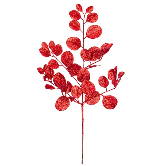 Vickerman 25" Red Artificial Dogwood Glitter Sprays, 3ct. | Michaels®